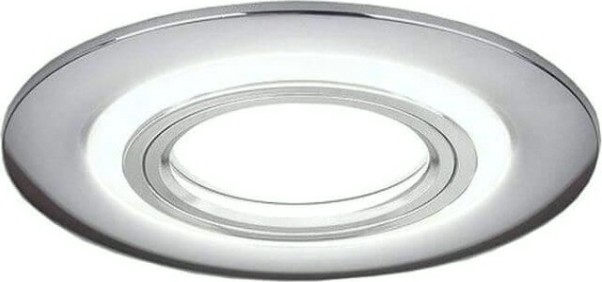 Светильник точечный GAUSS BACKLIGHT кругл. хром. gu5.3, 3w, led 3000k [BL141]