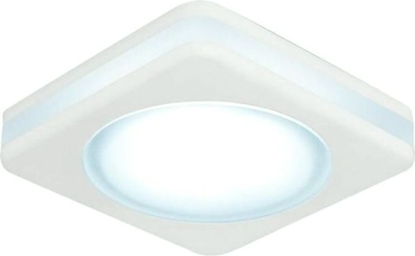 Светильник точечный GAUSS BACKLIGHT квадрат. белый, 5w, led 4000k [BL101]