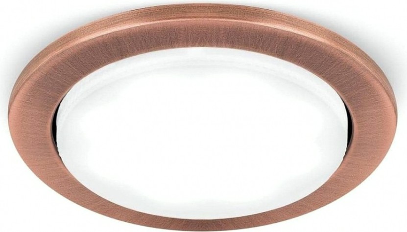 Светильник точечный GAUSS GX tablet бронза, gx53 [GX008]