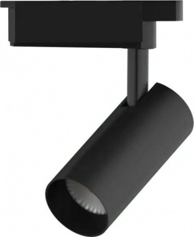 Светильник трековый GAUSS TR065 цилиндр 12w 950lm 4000k 180-220v ip20 55*190мм чер