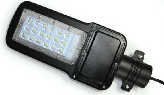 Светильник уличный GAUSS Qplus 30w 3600lm 5000k 120-260v ip65 370*145*45мм черный [629535330]