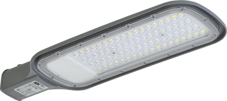 Светильник уличный IEK ДКУ 1012-100Ш 5000к ip65 светодиодный, серый [LDKU1-1012-100-5000-K03]