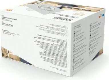 Светильник встраиваемый GAUSS 948 411 106 downlight квадрат 6w 500lm 3000k белый [948411106]