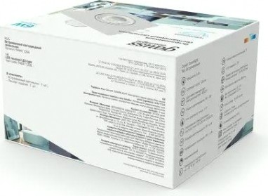 Светильник встраиваемый GAUSS 948 411 206 downlight квадрат 6w 520lm 4000k белый [948411206]