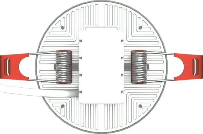 Светильник встраиваемый GAUSS Elementary Adjustable Frameless FL круг 9W, 800lm, 4000K [9034460209]