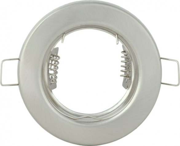 Светильник встраиваемый IEK MR16 матов. хром [LUVB0-GU05-1-K27]