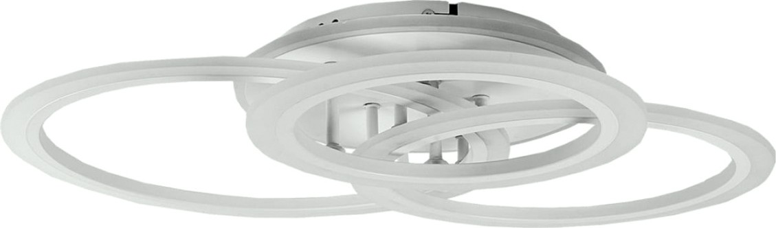 Светодиодная диммируемая люстра GLANZEN LED-0090-ROUND-white с пультом управления