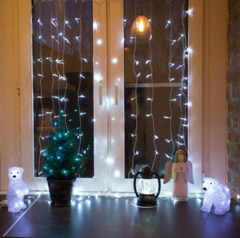 Светодиодная фигура Neon-Night "Медвежонок" акриловая 22 см [513-311]