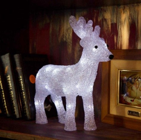 Светодиодная фигура Neon-Night "Олененок" акриловая 30х14х35 см [513-321]