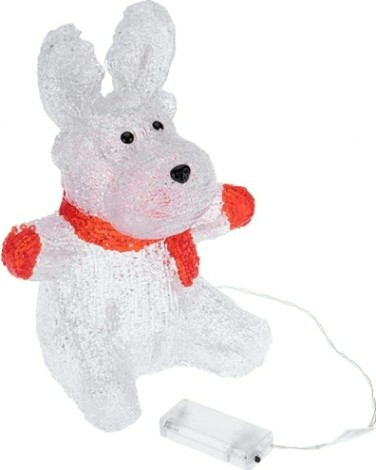 Светодиодная фигура Neon-Night "Олененок в шарфе" акриловая 30 см [513-314]