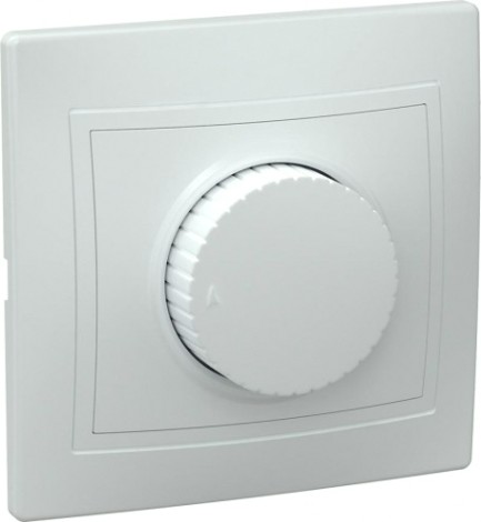 Светорегулятор поворотный IEK КВАРТА ВСР10-1-0 IP20 белый [EDK10-K01-03-DM]