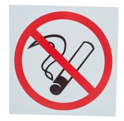 Табличка ПВХ REXANT 56-0035-2 "Курить запрещено" 200х200 мм