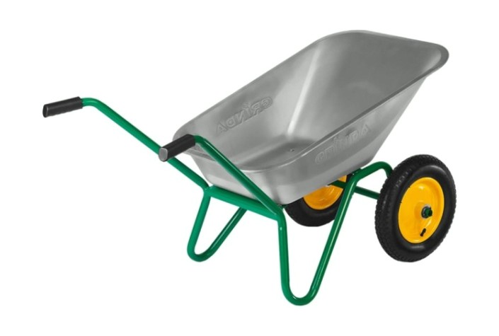 Тачка садовая GRINDA GB-2 двухколесная, 120 кг [422400_z01]