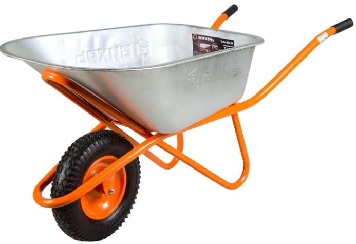 Тачка строительная ВИХРЬ Т 90-1 [73/7/4/3]