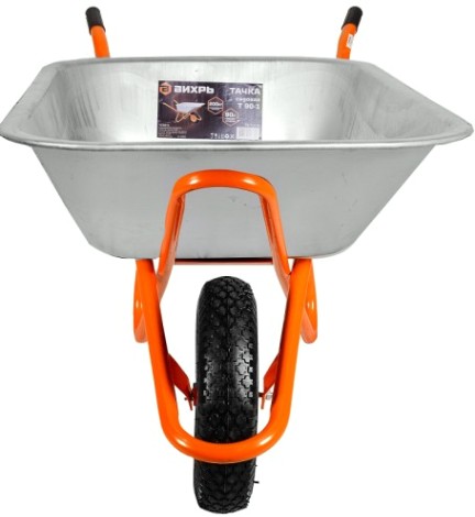 Тачка строительная ВИХРЬ Т 90-1 [73/7/4/3]