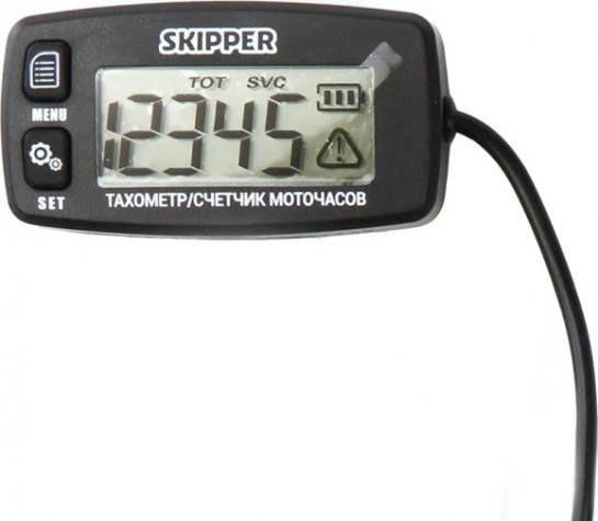 Тахометр со счетчиком моточасов SKIPPER SK-HM032A (заменяет SK-HM032SKW)
