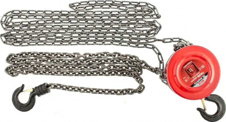 Таль цепная MATRIX 1 т h подъема 2,5 м, между крюками 300 мм 519335 [519335]