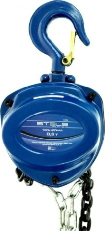 Таль цепная STELS 0,5 т, h подъема 2,5 м [51943]