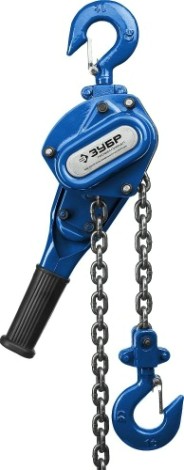 Таль цепная ЗУБР Профессионал рычажная, 2т/1,5м [43090-2]