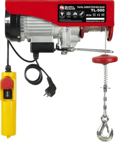 Таль электрическая QUATTRO ELEMENTI TL- 500 [793-695]