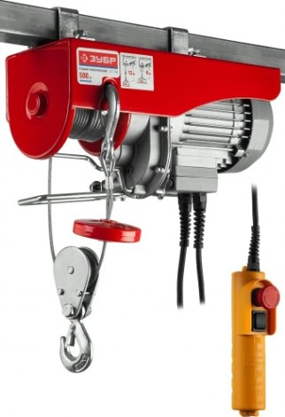 Таль электрическая ЗУБР МАСТЕР 500/250 кг [ЗЭТ-500]