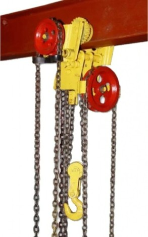 Таль ручная червячная передвижная TOR ТРЧП 5,0 т, Н=3.0 м, ВБИ 1004126 [1004126]