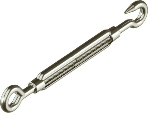 Талреп М 6 мм крюк-кольцо DIN 1480 из нержавеющей стали А4 [А4 1480 TCO М6]