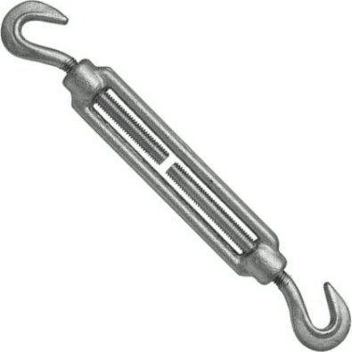 Талреп М 8 крюк-крюк (С) DIN 1480 оцинкованный [00001294]