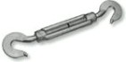 Талреп М 8 мм крюк-крюк DIN 1480 из нержавеющей стали А4 [А4 1480 TCC М8]