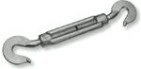 Талреп М12 мм крюк-крюк DIN 1480 из нержавеющей стали А4