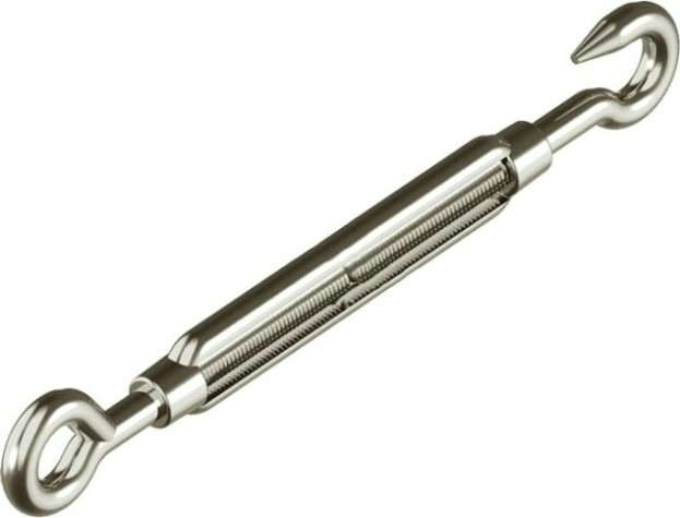 Талреп М16 мм крюк-кольцо DIN 1480 из нержавеющей стали А4 [А4 1480 TCO М16]