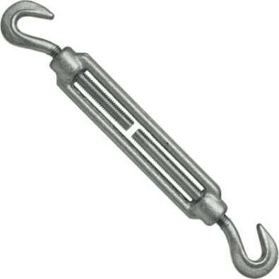 Талреп М24 крюк-крюк (С) DIN 1480 оцинкованный [00001298]
