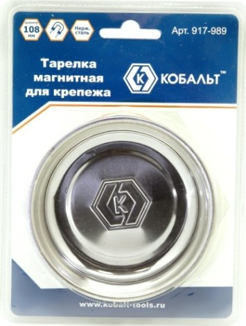 Тарелка магнитная для крепежа Кобальт 917-989 108х22 мм