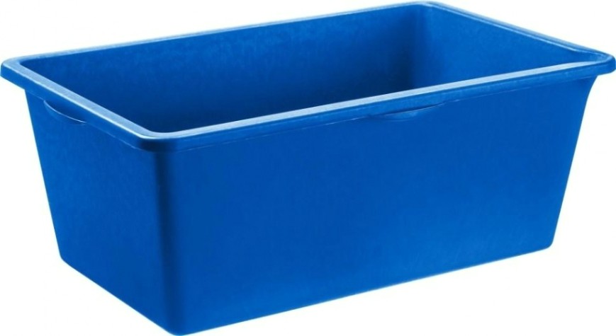 Таз строительный усиленный ЗУБР 06096-65 МАСТЕР прямоугольный 60л