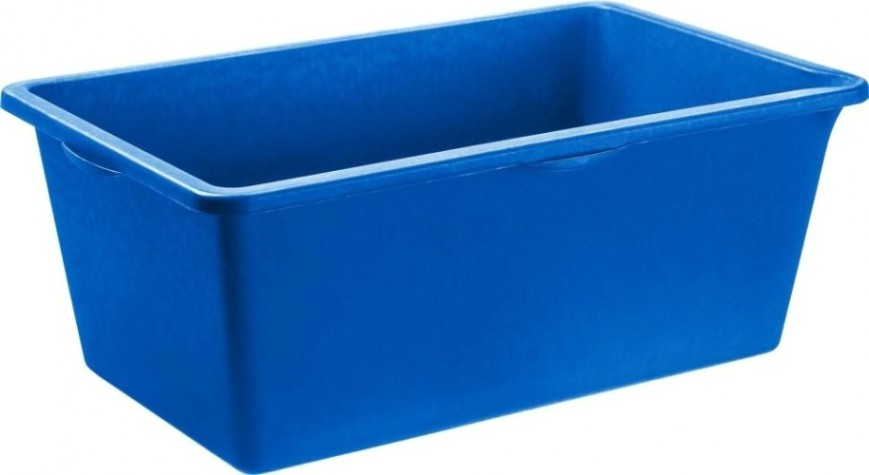 Таз строительный усиленный ЗУБР 06096-90 МАСТЕР прямоугольный 90л