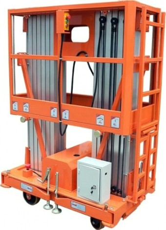 Телескопический подъемник GROST FSD 8.2000 (8 м/300 кг, DC) 105697 [105697]