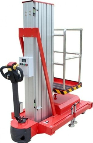 Телескопический подъемник GROST Single Drive 0.125-9 самоход., одномачтовый (9 м/125 кг) 200042 [200042]