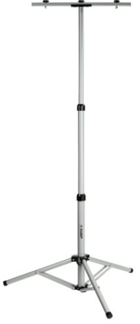 Телескопический штатив ЗУБР ТШ-2 для 2х прожекторов 1.6м [56932]