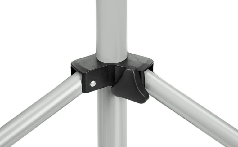 Телескопический штатив ЗУБР ТШ-2 для 2х прожекторов 1.6м [56932]