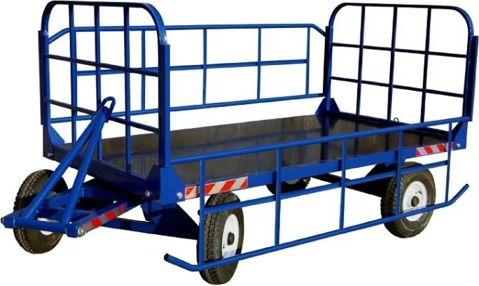 Тележка большегрузная Rusklad БГ-1 (2400х1250 мм, 1500 кг) без колес [БГ 1 б/к]