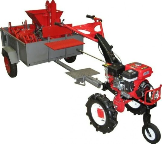 Тележка DDE прицепная (складная, 400кг, кузов 1300x1100x350) разгрузка - способом опрокидывания [00.07.03.00.00]