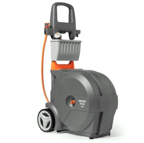 Тележка для шланга DAEWOO DWR 4040 smart cart + шланг 40м и набор для полива