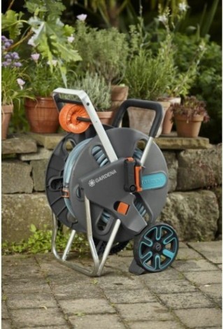 Тележка для шланга GARDENA СleverRoll L Easу с комплектом для полива 18522-32.000.00 [18522-32.000.00]