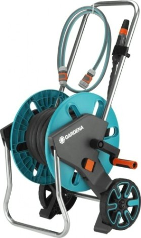 Тележка GARDENA для шланга cleverroll m с комплектом для полива [18513-35.000.00]