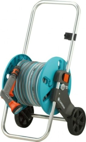 Тележка GARDENA для шланга cleverroll s с шлангом classic 20 м (13 мм (1/2") и комплектом для полив [18503-48.000.00]