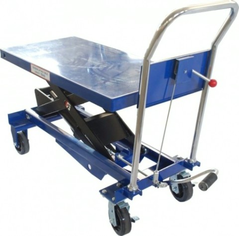 Тележка гидравлическая AE&T TJ-75 платформенная 750 кг Тележка гидравлическая AE&T TJ-75 платформенная 750 кг