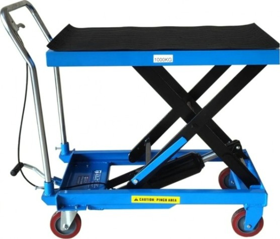 Тележка гидравлическая AE&T TLF-100 платформенная 1000кг Тележка гидравлическая AE&T TLF-100 платформенная 1000кг
