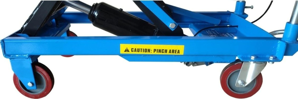 Тележка гидравлическая AE&T TLF-100 платформенная 1000кг Тележка гидравлическая AE&T TLF-100 платформенная 1000кг