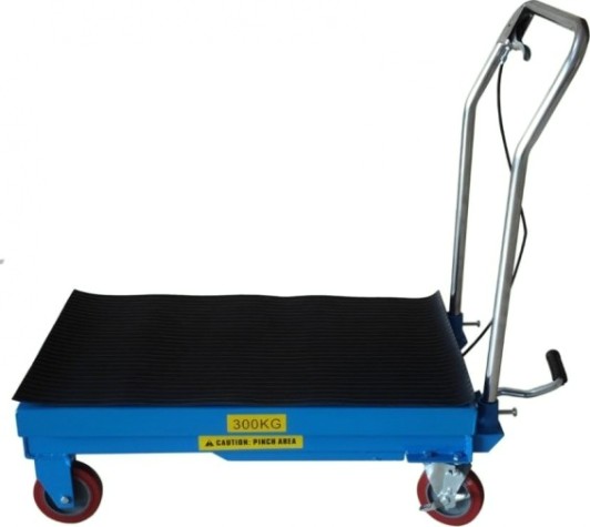 Тележка гидравлическая AE&T TLF-30 платформенная 300кг