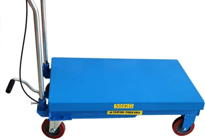 Тележка гидравлическая AE&T TLF-50 платформенная 500кг Тележка гидравлическая AE&T TLF-50 платформенная 500кг